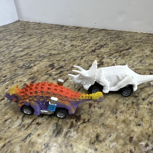 Dinosaur pull back kart - back, go-kart