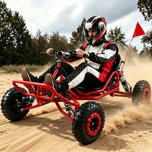 Off road gas powered kart - off,
